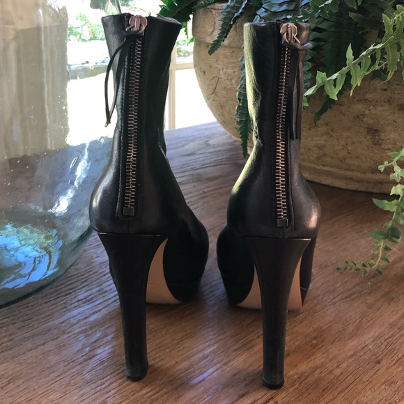 Miu Miu Platform Booties, Sz 38 - Picture 2 of 6